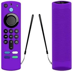 Capa para controle Amazon Fire TV Stick 3ª geração Roxo