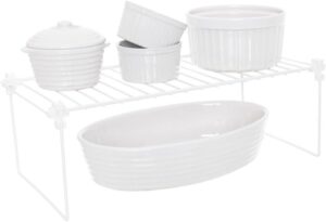 Kit Cozinha Prateleiras Aramadas para organizar - 7 un Branco com Branco