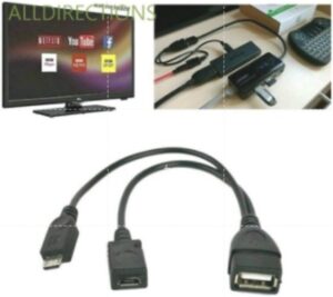 Adaptador USB para Amazon Fire Stick, Realme Stick TV, Mi Stick, Chromecast 4, Mecool KD1 ...