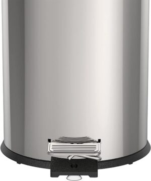 Tramontina 94538/112 - Lixeira com Pedal em Aço Inox Acabamento, 12Litros