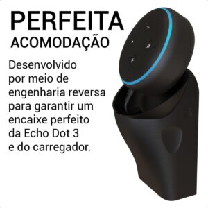 Suporte De Tomada Parede Amazon Alexa Echo Dot 3 Apoio V2