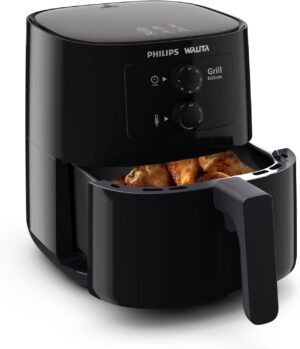 Fritadeira Airfryer Série 3000 Grill Edition Philips Walita com 4.1L de capacidade Preta 1...