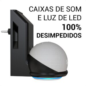 Suporte De Tomada Parede Stand Amazon Alexa Echo Dot 5