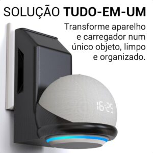 Suporte De Tomada Parede Stand Amazon Alexa Echo Dot 5