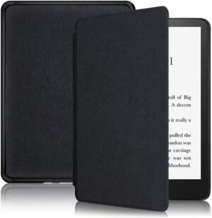 Capa Case Kindle 10ª Geração Paperwhite 4 Pq94wif + Película DM ACESSÓRIOS (PRETO)