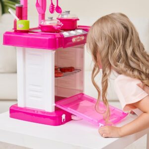 Replay Kids Cozinha Infantil Princess Completa Pia Forno e Fogão Com Acessórios Coloridos ...