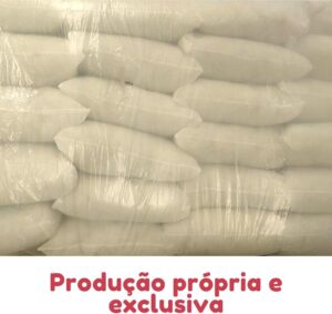 Recheio de Almofada Refil TRP Imports 40cmx40cm Fibra Siliconada Super Enchimento