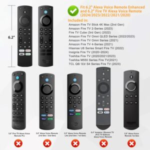 Fintie Capa de Silicone Para Fire Tv Stick 4K Max(2ª G)/Toshiba/Insignia/Pioneer/Fire Tv 2...