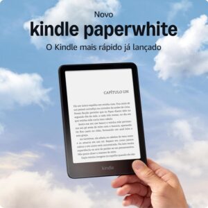 Novo Kindle Paperwhite (16 GB) - O Kindle mais rápido já lançado, com nova tela antirrefle...