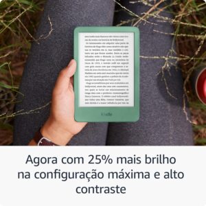 Novo Kindle (16 GB - modelo 2024) - Leve e compacto, com tela antirreflexo, trocas de pági...